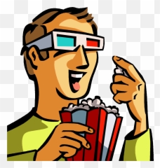 See Clipart Watch Film See Watch Film - Transparent Watching Movie Clipart Emoji,Watch The Emoji Movie For Free