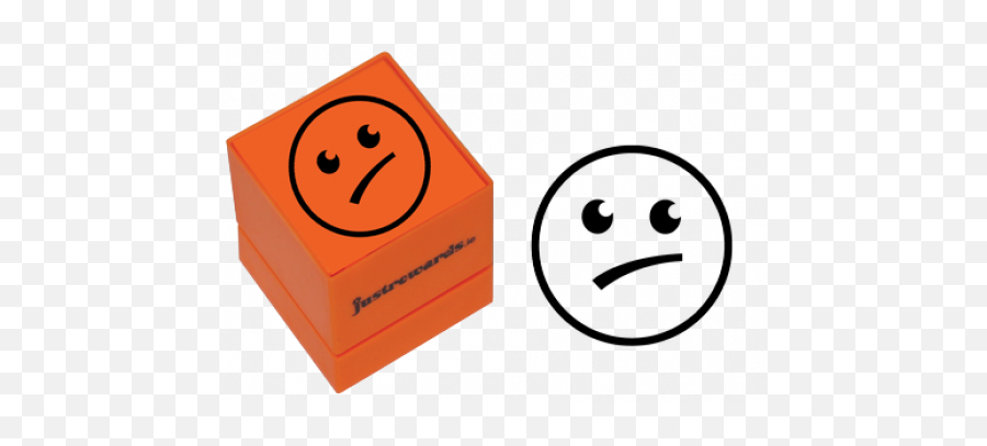 Quik Brick Expressions Stamper Unsure - Happy Emoji,Unsure Emoticon