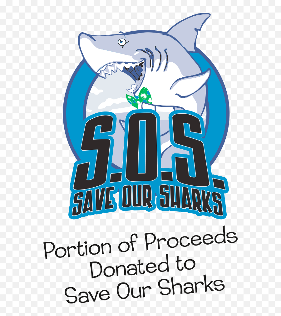 Sos - Shark Donation Products Treeting Cards Great White Shark Emoji,Shark Emoji