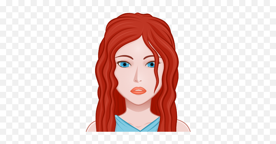 732 D The Wandering Inn - Character Emoji,Girl Flipping Her Hair Emoji