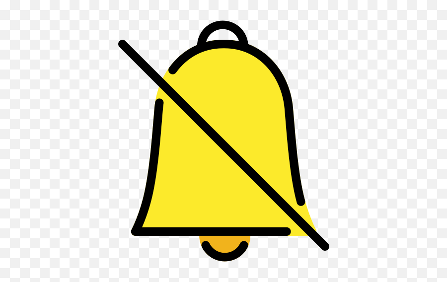 Bell With Slash Emoji - Mute Bell,Slash Emoji