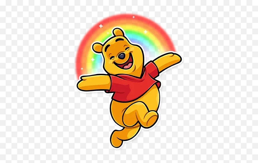 Winnie The Pooh Whatsapp Stickers - Stickers Cloud Stiker Winnie The Pooh Emoji,What Happened In Winnie The Pooh Emojis