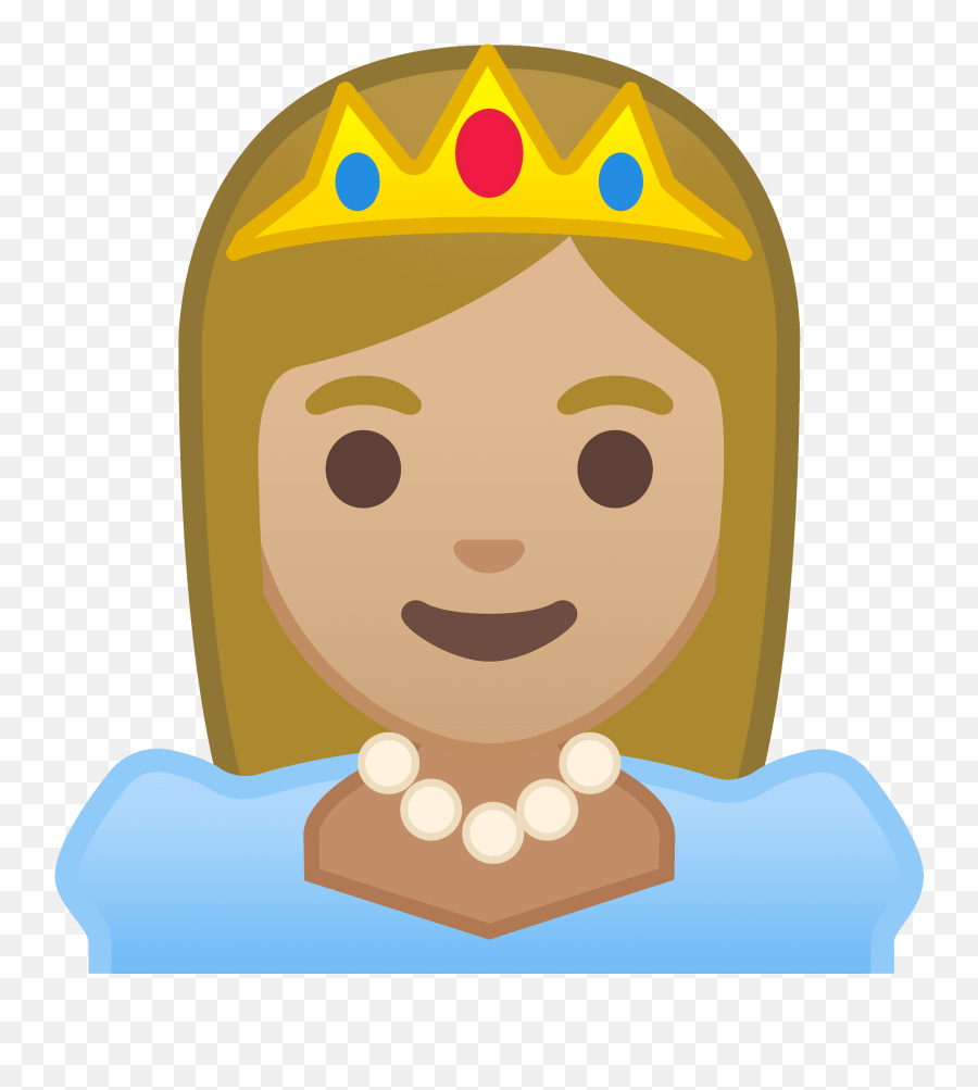 Princess Emoji Clipart - Emoji Princesa,Queen Emoji