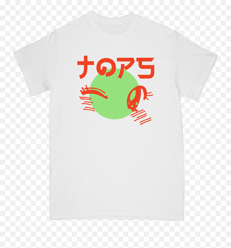 Emoji Tee W Green Ink - Whack T Shirt,('°w°') Emoticon