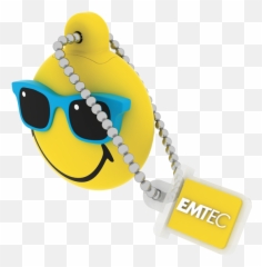 Sw108 Mister Hawaii Yellow Emtec - Usb Flash Drive Emoji,Emoticon Mala Memoria