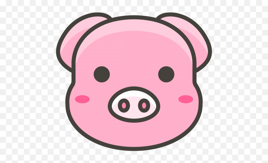 Pig Face Emoji Icon Png Transparent - Icon,Winnie The Poop Emojis