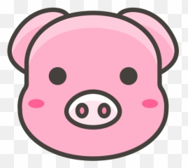 Pig Face Emoji Icon Png Transparent - Icon,Winnie The Poop Emojis