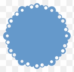 Scalloped Edge Circle - Circle Scalloped Edge Emoji,Scallopped Edge Emoji