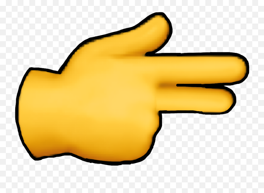 Finger Guns Sticker By Theblackcorktree - Finger Guns Emoji Transparent,Guns Emoji
