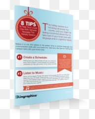 Holiday Tips Sheet - Vertical Emoji,Emotion Words Coming Back From Vacation