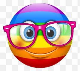 Emoji Backgrounds - Clipart Rainbow Smiley Face,3d Emoji