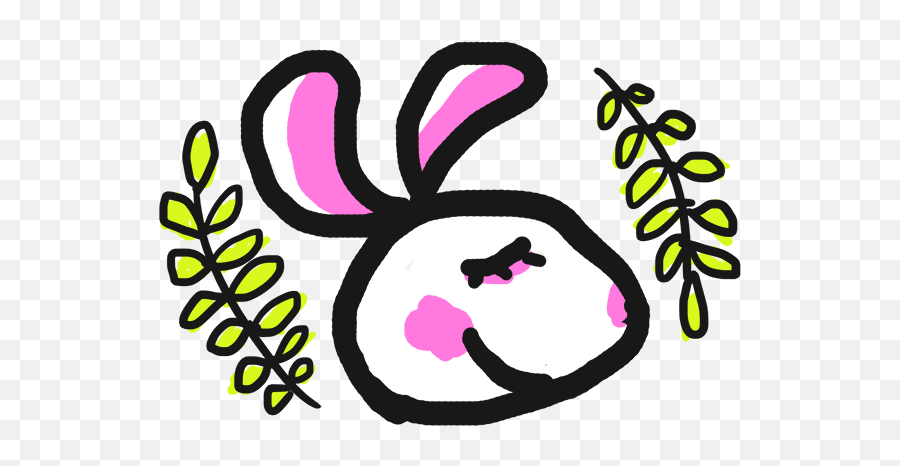 Fat Easter Bunny - Easter Spring Stickers Emoji By Dat Vu Tran Language,Fat Couple Emoji