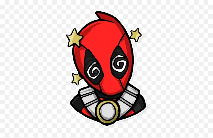 Stickers Set For Telegram - Deadpool Emoji,Deadpoll Emoji