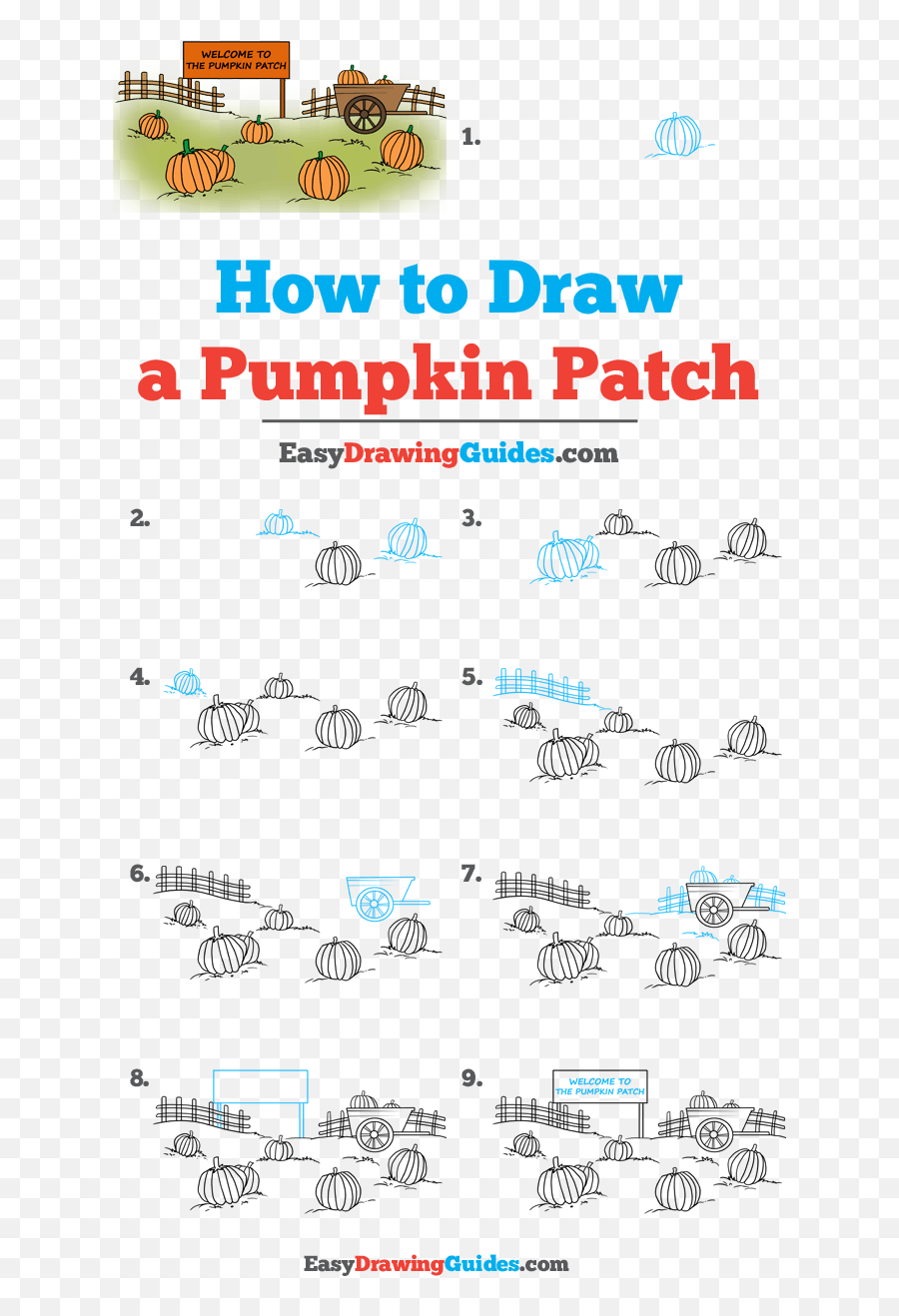 Pumpkin Drawing Png - Draw A Pumpkin Patch Step Emoji,How To Draw A Emoji Step By Step