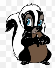 Skunk Clip Art - Flower Bambi Clipart Emoji,Skunk Emoji Android
