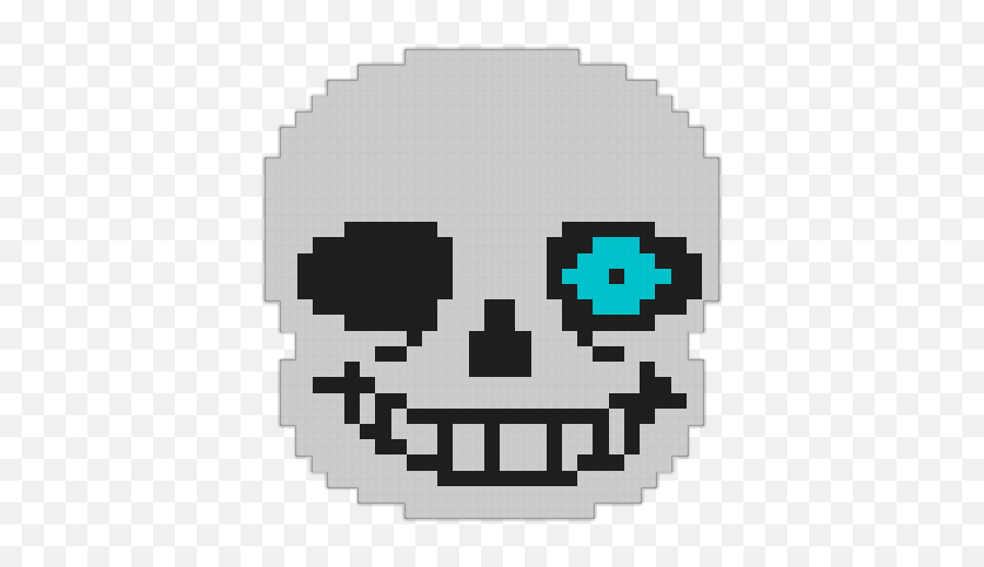 Sans - Bad Time Sans Head Png Emoji,Undertale Emoticon