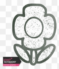 Fresh Elements Kit - Chalk Flower Graphic By Marisa Lerin Emoji,Black Flower Emoticon