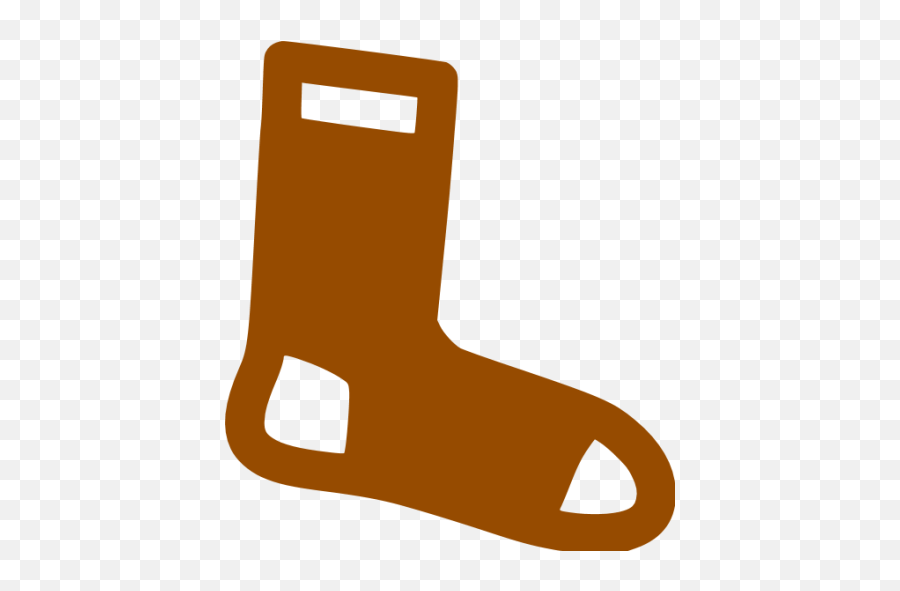 Brown Socks Icon - Free Brown Clothes Icons Emoji,Socks Emoticons Myer