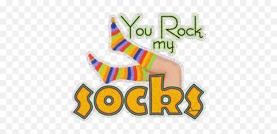 You Rock Glitters Images - You Rock My Socks Gif Emoji,You Rock Emoticon