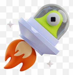 Premium Ufo 3d Illustration Download In Png Obj Or Blend Emoji,Flying Saucer Emoji
