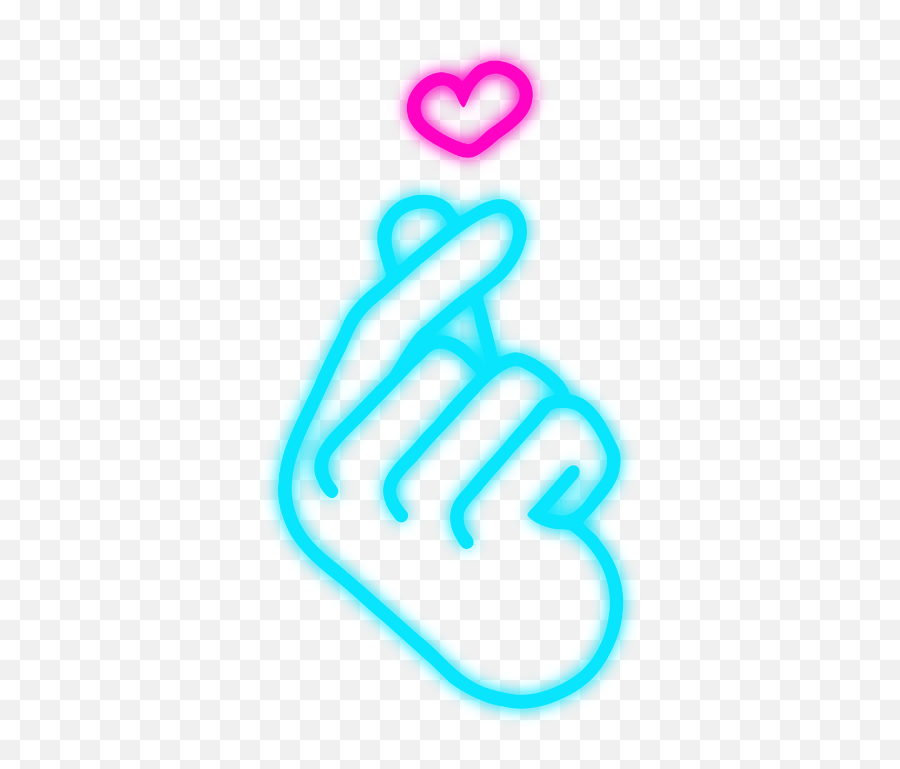 Love Sign Kpop Face Mask Emoji,Hand Over Heart Emoji