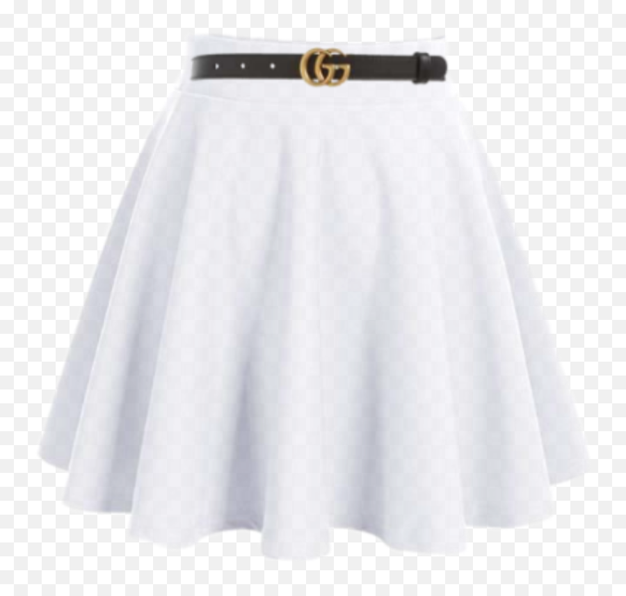 Skirt Belt Whiteskirt Gucci Sticker - Elastic Waist Emoji,Emoji Tennis Skirt