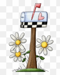 Mailbox Clipart Spring Mailbox Spring - Spring Mailbox Clipart Emoji,Fire Mailbox Emoji