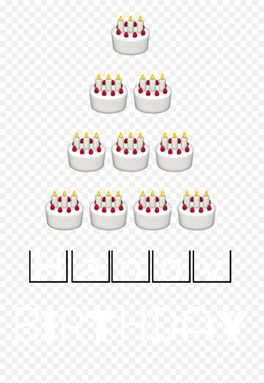 Cake Happybirthday Birthday Happy Sticker By Melina - Cake Decorating Supply Emoji,Happy Birthday Cake Emoticon