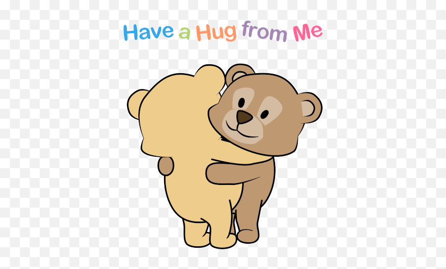Hugs And Kisses Quotes Hug Quotes - Cute Friendship Hug Gif Emoji,Hugs Emoji