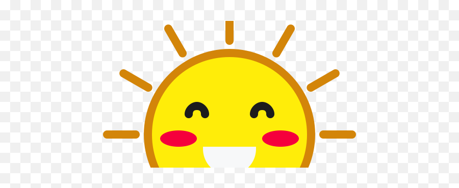 Give Children Their Vitamin D - Smiley Sun Emoji,Give Emoticon