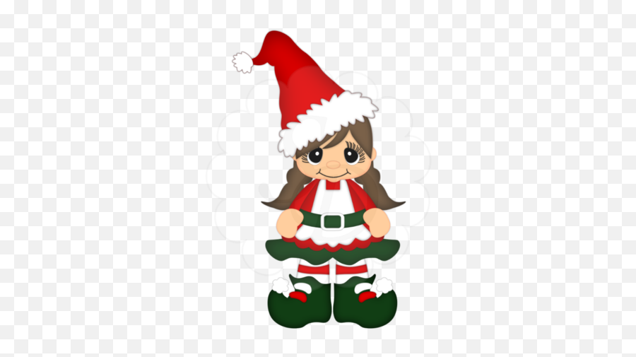340 Scrappydew Creations Ideas Paper Piecing Patterns - Christmas Elf Girl Clipart Transparent Background Emoji,Stud Muffin Emoji