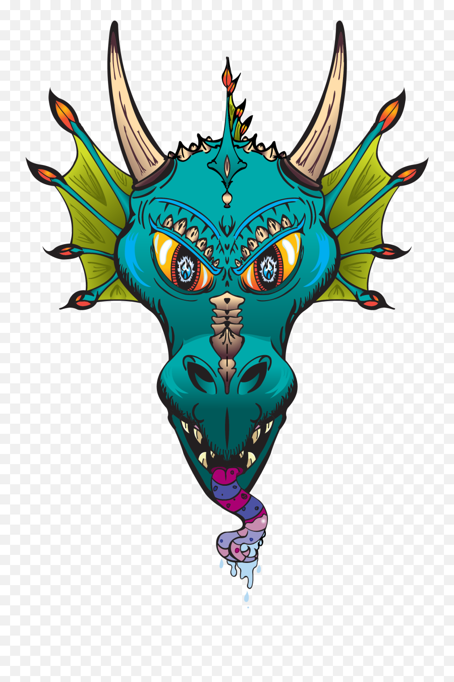 Dragon Face Png - Dragon Face Png Emoji,Toothless Dragon Emoji