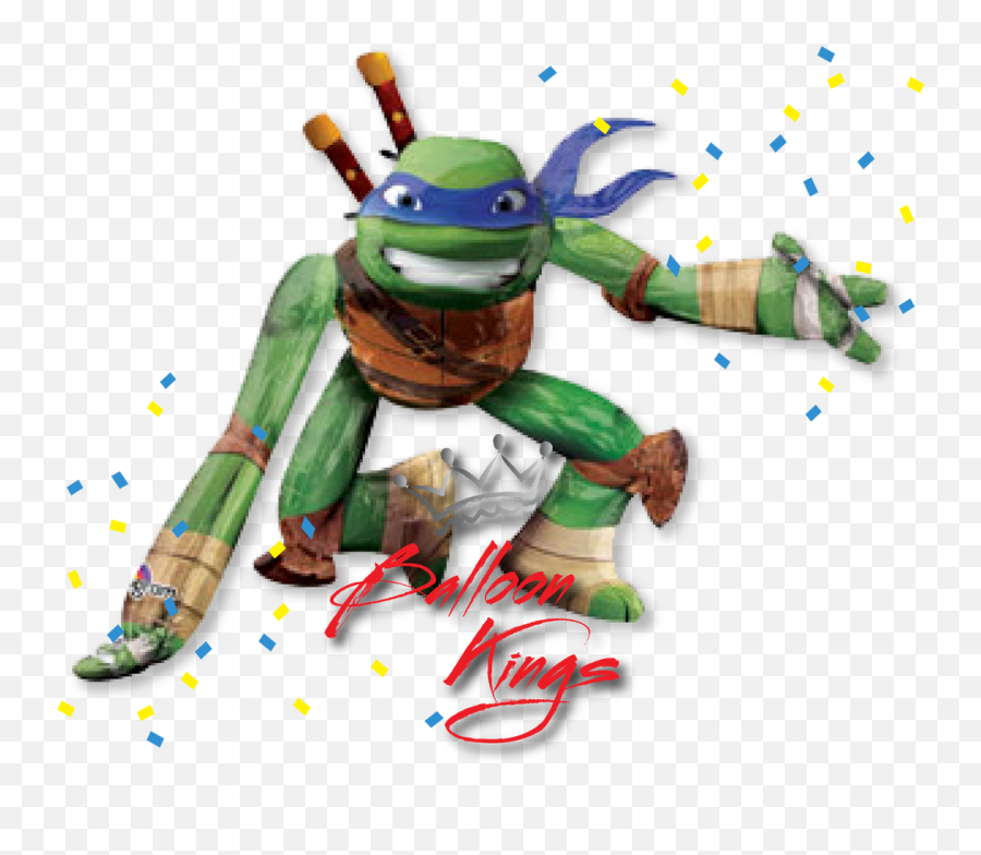 Ninja Turtles Leonardo Airwalker - Tmnt Leonardo Balloon Walker Emoji,Emoji 2 Ninja Turtles