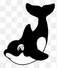 Orca Mistreatment At Sea World - Cute Killer Whale Clipart Emoji,Orcas Brain Emotions