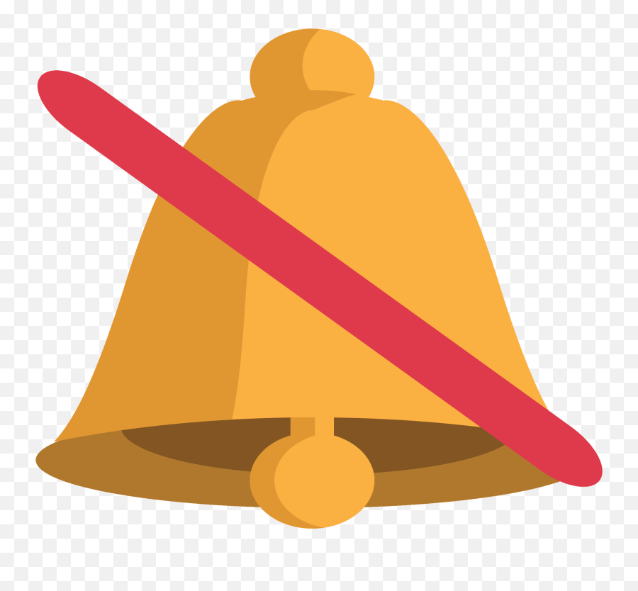 Bell With Slash Emoji Clipart - Ghanta,Slash Emoji