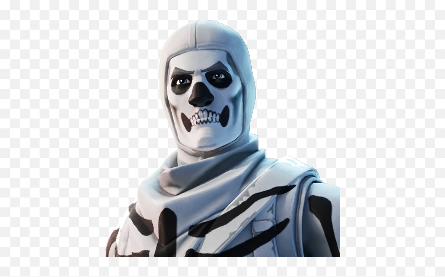 Skull Trooper Skin Outfit - Fortnite Skull Trooper White Emoji,Skull Trooper Emoji