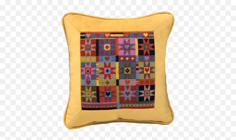 Needlepoint Pillow Finishing U2013 Needlepoint For Fun - Decorative Emoji,Emoji Pillow Tulsa