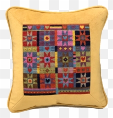 Needlepoint Pillow Finishing U2013 Needlepoint For Fun - Decorative Emoji,Emoji Pillow Tulsa