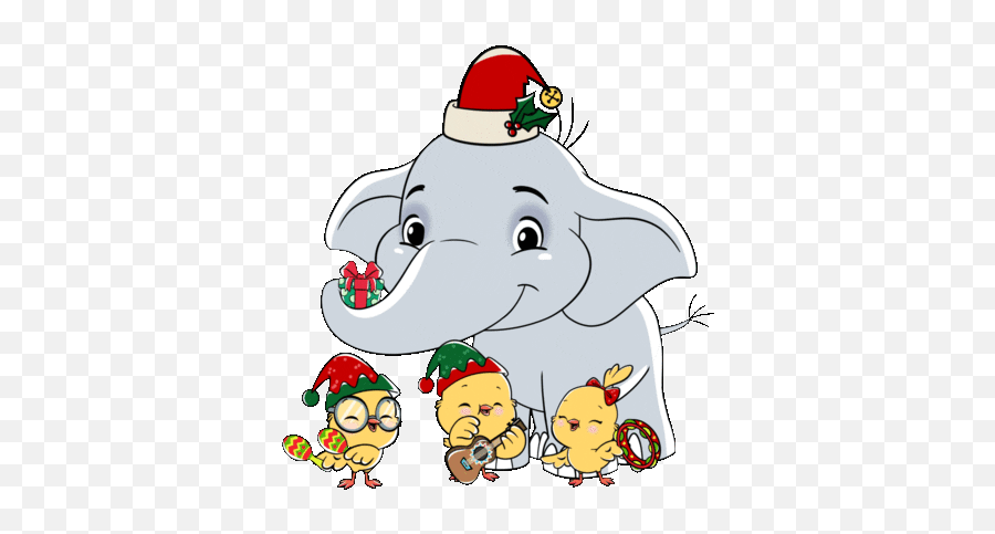 Ya Llegamos Merry Christmas Sticker - Happy Emoji,Merry Christmas Animated Emoticons