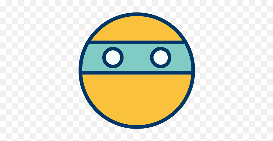 Emoticon Face Ninja Smiley Free Icon - Icon Emoji,Ninja Emoticon