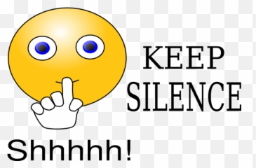 Quiet Emoji - Clip Art Library Quiet Clip Art,Quiet Emoji
