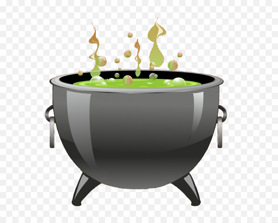 Happy Halloween Clipart - Cauldron Transparent Emoji,Witch Cauldron Emoticon
