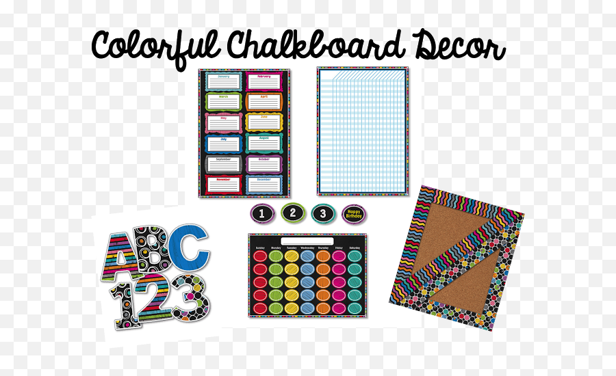 Carson Dellosau0027s Colorful Chalkboard Set One Extra Degree Emoji,Emotion Cube Template