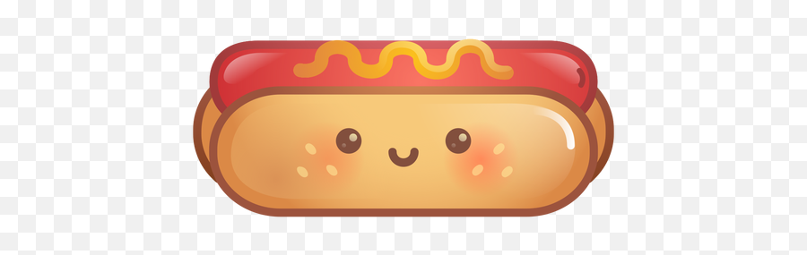 Flat Kawaii Taco - Transparent Png U0026 Svg Vector File Dodger Dog Emoji,Stickers Emojis Tacos Hotdogs Brugers