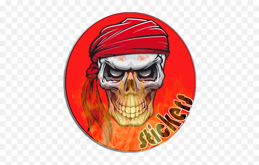 Skull Stickers For Whatsapp Wastickerapps U2013 Apps - Skull Sticker Emoji,Guess The Emoji Card Skull