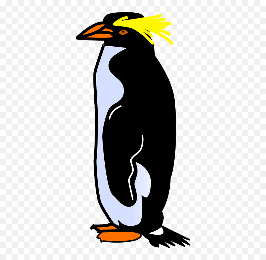 Macaroni Penguin Clipart - Penguin Heraldry Png Transparent Macaroni Pengui...