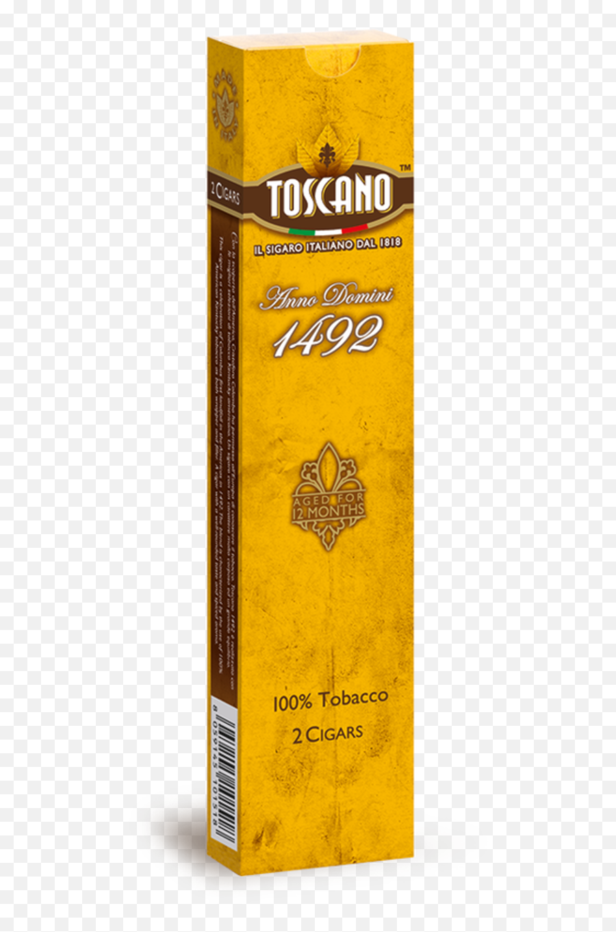 Toscano Anno Domini 1492 6x38 Pack Of 2 - Sigaro Toscano Emoji,Emotions Spanish Adventuras
