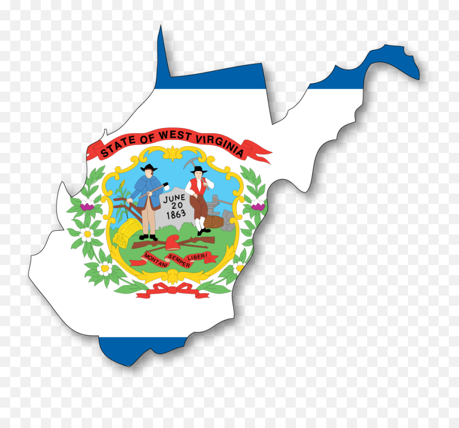 Wv Png - Real West Virginia State Flag Emoji,West Virginia Emoji