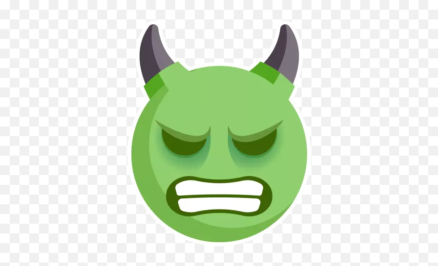 Super Emoji - Supernatural Creature,Orc Face Emoji