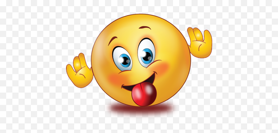 Tease Big Tongue Emoji - Big Tongue Out Emoji,Cheer Emoji